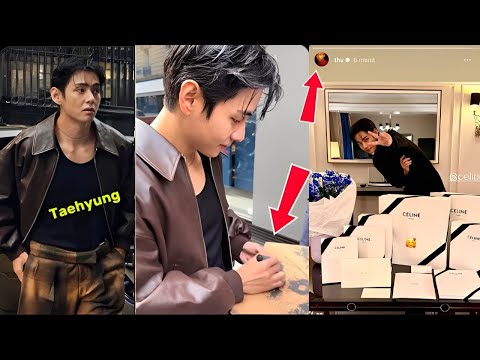 Видео: Только что слили! Все участники BTS в восторге от Тэхёна в Celine. Минуту назад