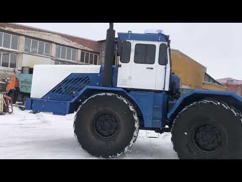 Видео: Обкатка трактора Кировец  К-700  перед отправкой