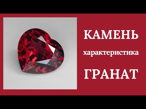 Видео: Камень Гранат-Символ страсти и власти.