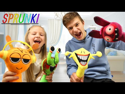Видео: Музыкальный СПРУНКИ челлендж ТИМА VS ЭММА