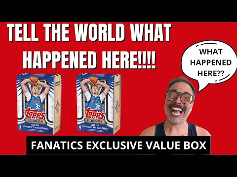 Видео: Эксклюзивный набор Topps Basketball Fanatics 2025 года!!! Самые редкие памятные вещи!