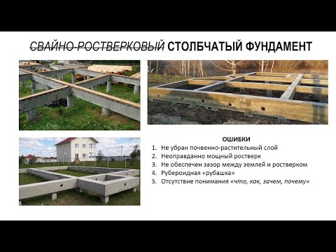 Видео: Стрим #13 -Полы по грунту, Свайный фундамент