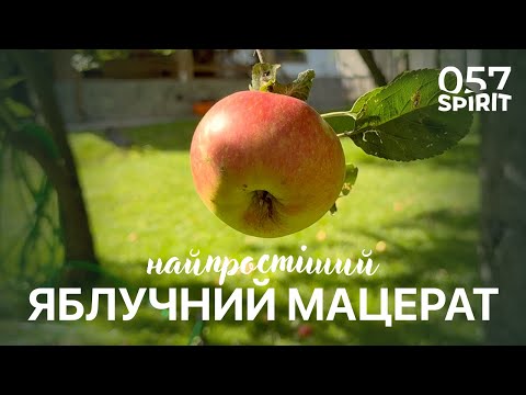 Видео: Найпростіший яблучний мацерат (простіше тільки чай)