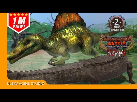Видео: Саркозух против Спинозавра : Специальная битва динозавров #dinosaursbattles #dinosaur #dinosaurs