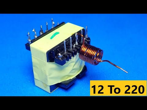 Видео: Как сделать инвертор 12В на 220В из блока питания ATX. Высокочастотный инвертор