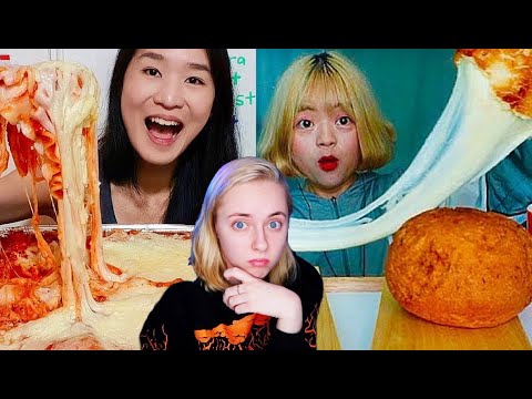 Видео: 🧀СКОЛЬКО ТУТ СЫРА ✅ что эти корейцы себе позволяют (реакция на асмр и мукбанг)