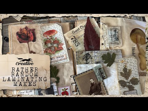 Видео: Ламинирование хаоса! Давайте создадим случайные эфемеры.