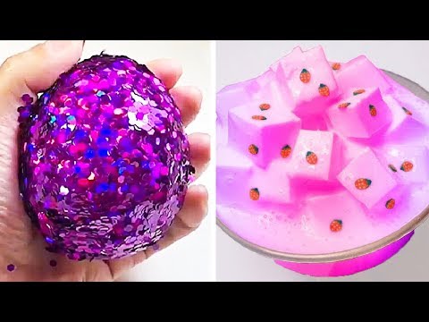 Видео: Удовлетворяющая слизь ASMR | Расслабляющее видео слизи # 408