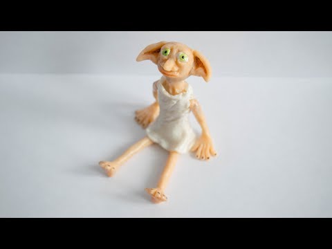 Видео: Лепим Добби из Гарри Поттера!✨✨✨