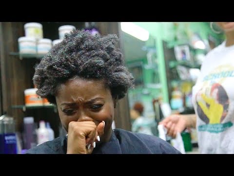 Видео: Посещение салона | Мытье и уход для 4C Natural Hair