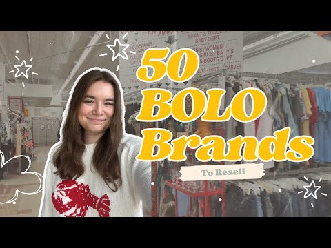 Видео: 50 лучших брендов BOLO для грабежа и перепродажи в моем списке в 2025 году