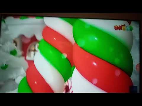 Видео: заставка новогодняя телеканала мульт но с разными эффектами