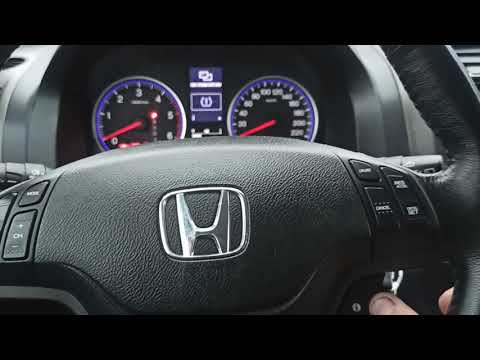 Видео: Сброс ошибки датчика давления в шинах Honda CR-V 3/ Reset Tire Pressure Sensor Error Honda CR-V 3