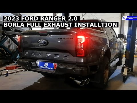 Видео: Установка полной выхлопной системы Ford Ranger Borla 2023 года