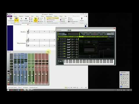 Видео: Сибелиус и VST плагины. KORG M1. Часть 2