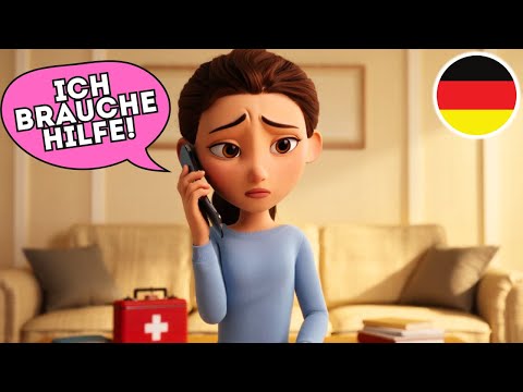Видео: 5 простых диалогов на немецком языке (А1–А2) | Немецкий для начинающих | Позвоните в службу экстренн