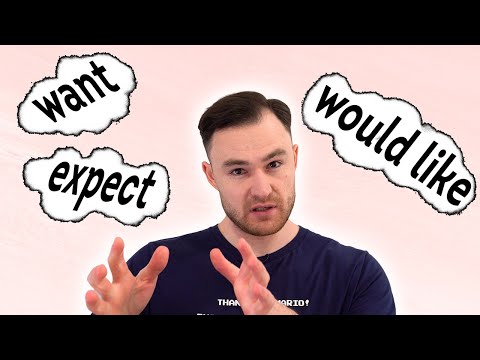 Видео: Сложное дополнение после глаголов want, expect, would like. Complex Object.