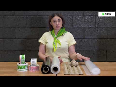 Видео: Руководство по упаковке СДЭК. Часть 6. Комбинированная упаковка