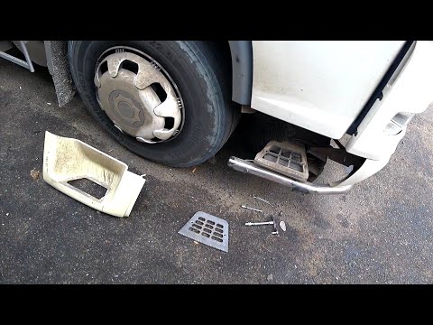 Видео: ОСТОРОЖНО ЛЕЗУТ🦌СТРАШНОЕ ДТП,УСТАНОВКА НОВОЙ ПОДНОЖКИ