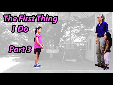 Видео: Первое, что я делаю (Часть 3): Детская физиотерапия для аутизма # 6