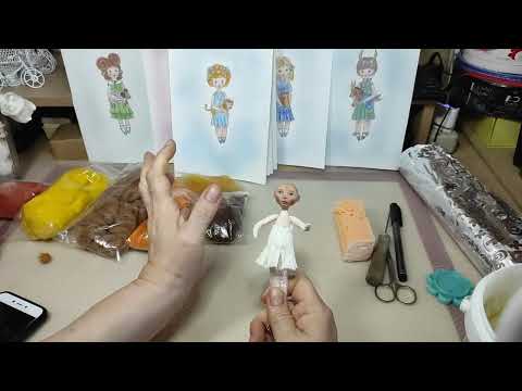 Видео: 🎆Ватная игрушка  ГОРОСКОП.    Урок 5.  Делаем причёску и тело льва.