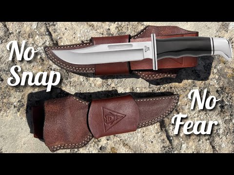 Видео: Подробная инструкция по изготовлению кожаных ножен с советами и рекомендациями // Buck 119