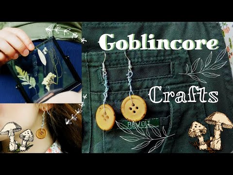 Видео: Goblincore DIYs 🍂🐸 // легкий - средний
