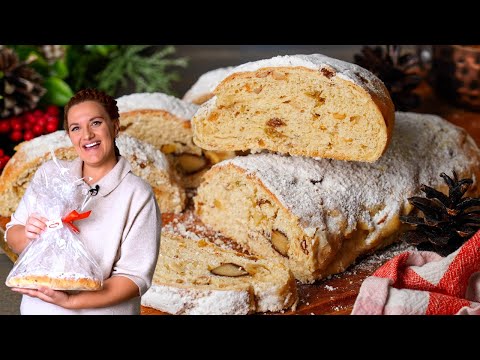 Видео: Най-вкусният Коледен Сладкиш, който Трябва да Опечете за Празниците на Вашите Близки! Коледен Щолен!