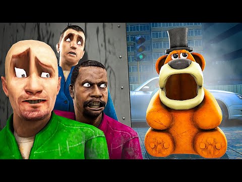 Видео: ФРЕДДИ ФАЗБЕР ОХОТИТСЯ НА НАС! УГАР И БЕЗУМИЕ В Garry`s Mod