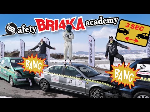 Видео: Дистанция - основна причина за ПТП | Safety BRI4KA Academy | EP 7 | ENG