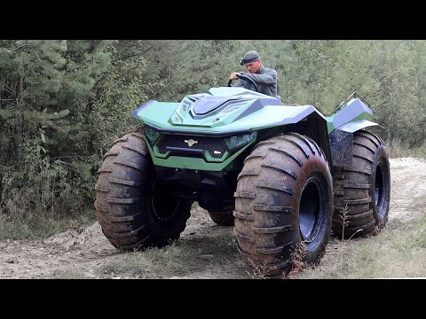 Видео: ЭТОМУ МОНСТРУ НЕ НУЖНЫ ДОРОГИ! НОВЫЙ вездеход Агрессор.