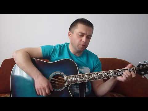 Видео: Круто спел! Петлюра- Ты одна стоишь у клёна(кавер на гитаре)