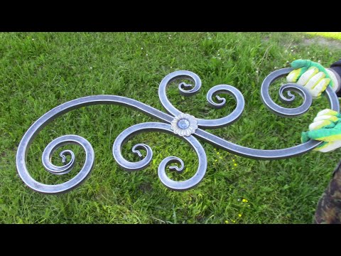 Видео: Шикарный Козырёк!!! Из Профильной трубы !!! Холодная ковка