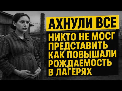 Видео: Ахнули Все. Когда узнали какими способами повышали рождаемость в Гулагах