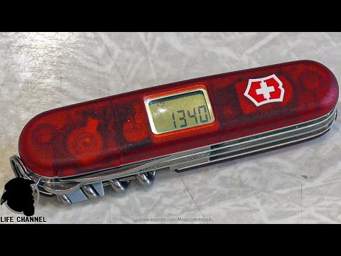 Видео: VICTORINOX с Часами (VICTORINOX Traveller 1.3705.AVT)