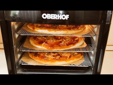 Видео: Готовлю 4 блюда в АЭРОГРИЛЕ Oberhof Braten X7.