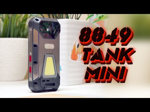 Видео: Обзор маленького IP69 смартфона с лазерным дальномером - 8849 Tank Mini