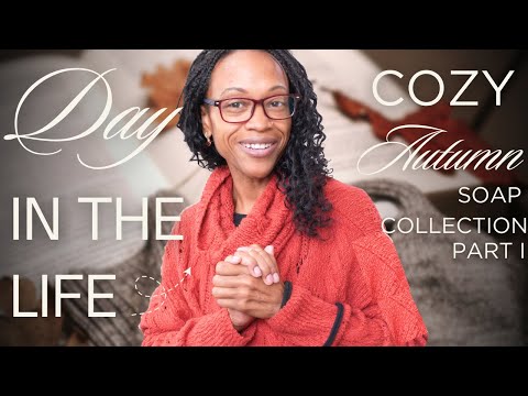 Видео: 🍂Уютная осенняя коллекция мыла, часть I — Ароматы ручной работы для осеннего настроения 🍁 #мылоиз...