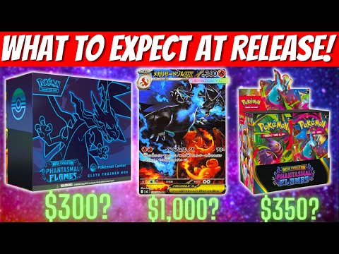 Видео: Насколько дорогим будет Phantasmal Flames? Обновление Pokemon Market