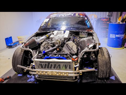 Видео: BMW E36 V8 на 700 сил: ПЕРВЫЙ ЗАПУСК! #3