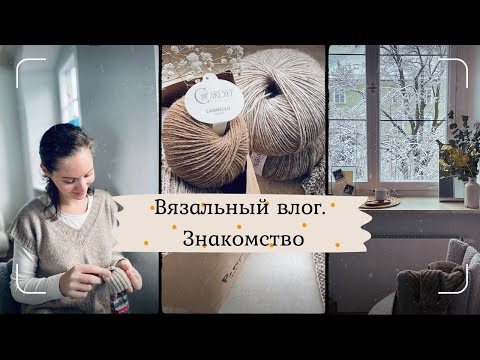 Видео: Вязовлог #1. Вяжу на острове в Германии. Процессы. Кардиган мужу спицами, шапка себе, носки спицами.