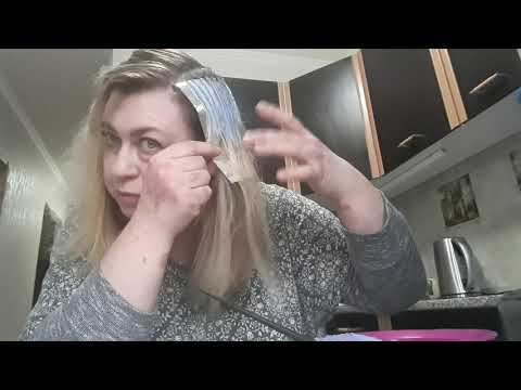 Видео: МЕЛИРОВАНИЕ КОРНЕЙ НА ФОЛЬГУ ДОМА.🤗