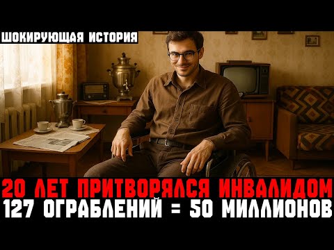 Видео: Он 20 ЛЕТ притворялся ИНВАЛИДОМ, но по ночам ГРАБИЛ богатых... | Шокирующая история | СССР