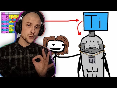 Видео: Yuwnee смотрит "Титан - медоед в мире химии"- Академия Сэма О'Неллы (от Брокколи)