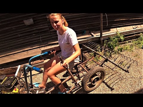 Видео: Подготовка к сенокосу