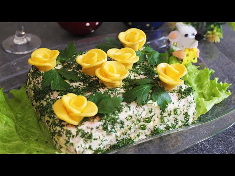 Видео: Шикарный Салат со Шпротами На Праздничный Стол! Вкусно и Просто