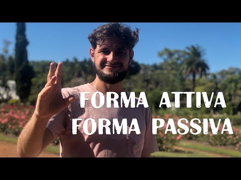 Видео: Forma attiva, forma passiva | итальянский язык