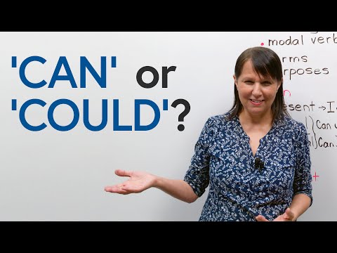 Видео: «CAN» или «COULD»? В чём разница?