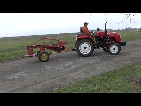 Видео: Самодельная Телега для Роторной Косы LISICKI  ! Роторная Коса на Колесах !