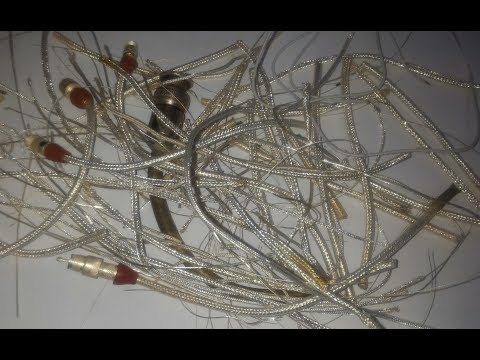 Видео: Посеребренные кабеля РК ,отличный результат!